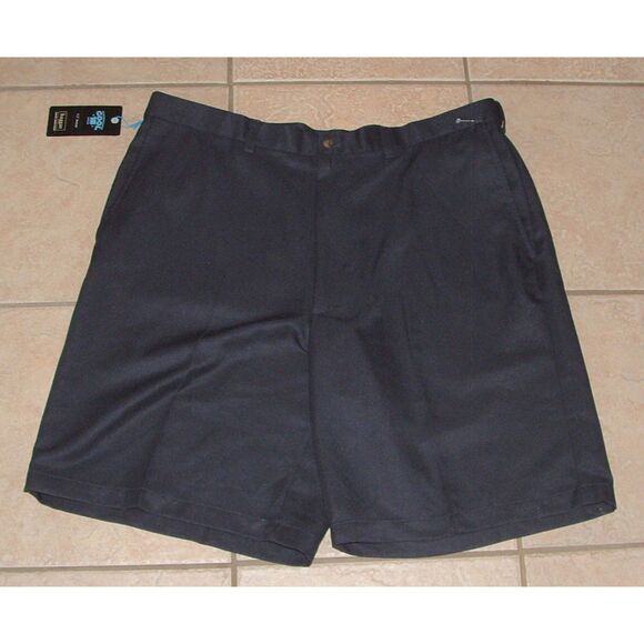 NEW Mens Sz 40 Blue Flex Waist Moisture Wicking No Iron Shorts HAGGAR COOL 18 - Picture 5 of 5